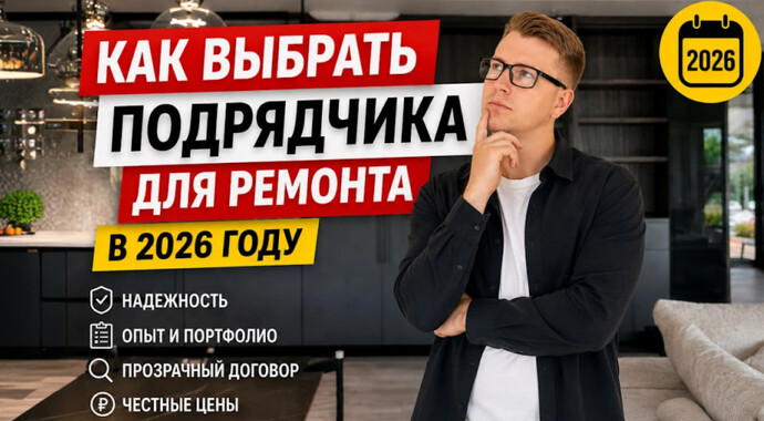 Как выбрать подрядчика для ремонта в 2026 году