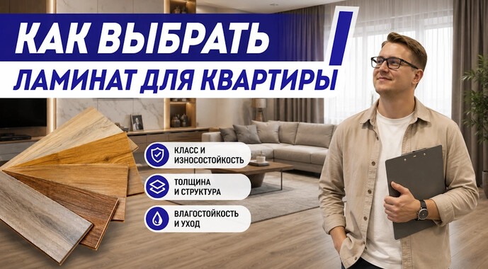 Как выбрать ламинат для квартиры